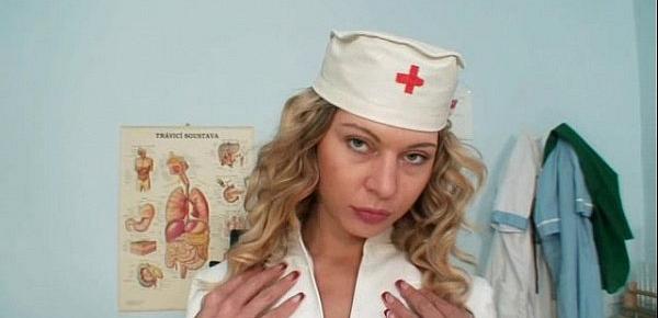  Vanesa naughty nurse uniform fetish masturbation